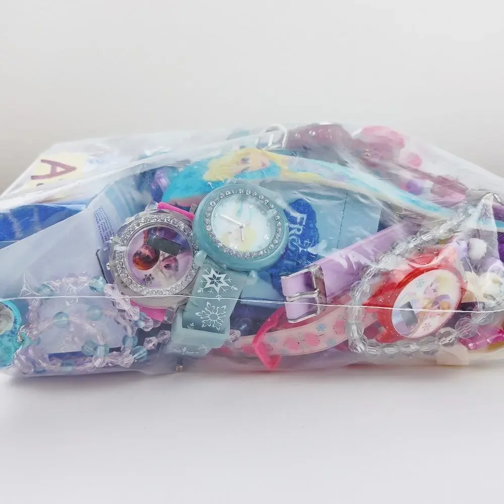 Disney Frozen Mystery Kids Jewelry Bundle – 1.12 Pounds AS-IS Lot A24